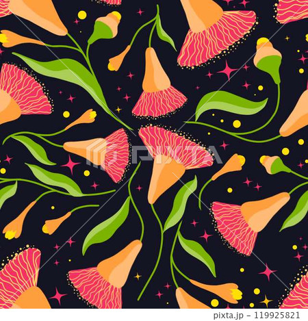 Seamless pattern with abstract exotic colors Seamless pattern with abstract exotic colors 119925821