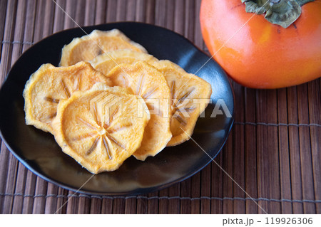 乾燥柿スライス 乾燥柿スライス 119926306