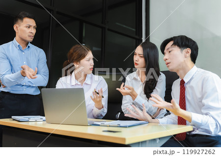 team employee failure is not satisfied with the report. team employee failure is not satisfied with the report. 119927262