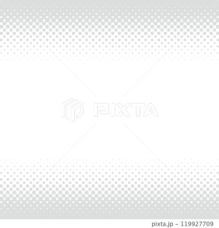 ハーフトーン グレー 上下 背景 フレーム 正方形 ハーフトーン グレー 上下 背景 フレーム 正方形 119927709