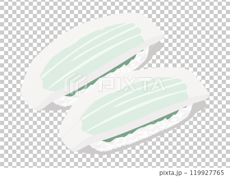 お寿司_あおりいか 119927765