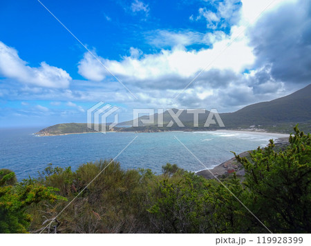 Squeaky Beach in Wilsons Promontory National Park, Victoria, Australia. Squeaky Beach in Wilsons Promontory National Park, Victoria, Australia. 119928399