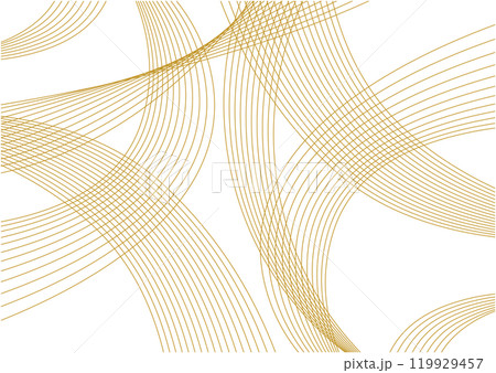 線で描いた高級感のある背景イメージ 119929457