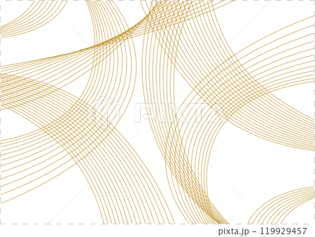 線で描いた高級感のある背景イメージ 119929457
