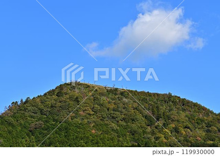 黒井城 と青い空 119930000