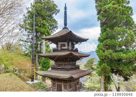 国宝 大法寺三重塔 長野県小県郡青木村 国宝 大法寺三重塔 長野県小県郡青木村 119930848