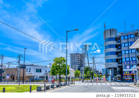 東京都調布市の都市風景　布田駅 119933313