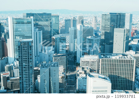 コンラッド大阪から見た大阪・梅田方面(2024年11月撮影) コンラッド大阪から見た大阪・梅田方面(2024年11月撮影) 119933781
