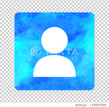 水色の星空｜ユーザーアイコン 119937008