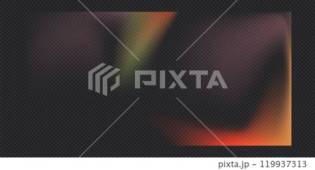 Light leak overlay mimicking an old film texture. 119937313