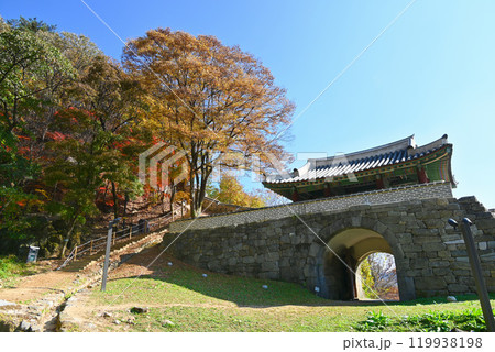 世界遺産/南漢山城　東門(左翼門) 【韓国/京畿道】 119938198