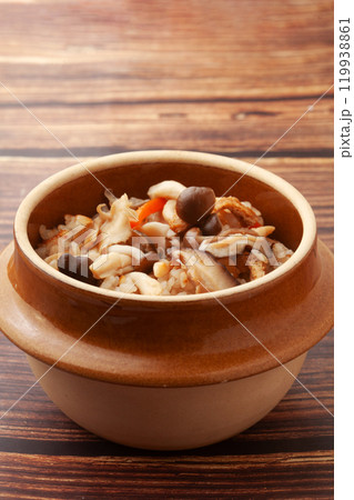きのこの炊き込みご飯 119938861