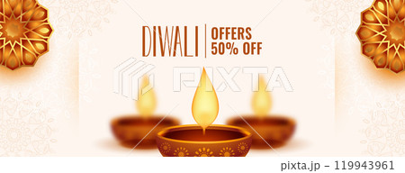 happy diwali festival sale banner design 119943961