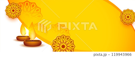 traditional happy diwali artistic banner design traditional happy diwali artistic banner design 119943966