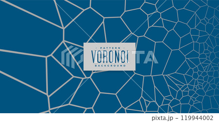 voronoi pattern lines mesh background voronoi pattern lines mesh background 119944002