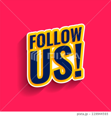 follow us on social media banner follow us on social media banner 119944593