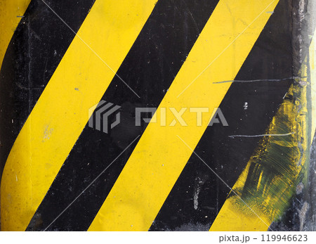 yellow and black bars sign background 119946623