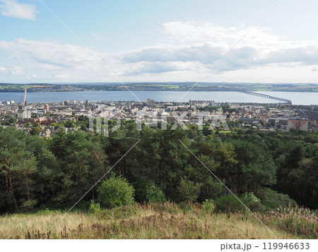 Aerial view of Dundee from Law hill Aerial view of Dundee from Law hill 119946633