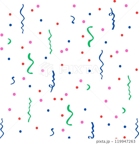 colorful confetti on white background colorful confetti on white background 119947263