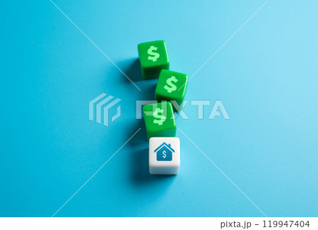 Profitable property. Renting out housing. Investments in building a house with subsequent sale at a higher price. 119947404