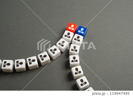 Competition and rivalry in business. Political parties, elections. Political struggle. 119947495