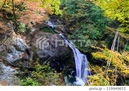 黄葉の関山大滝 黄葉の関山大滝 119949652