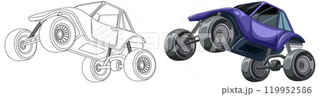 Futuristic Off-Road Vehicle Design Futuristic Off-Road Vehicle Design 119952586