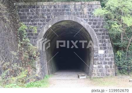 廃線敷の古いトンネル 廃線敷の古いトンネル 119952670