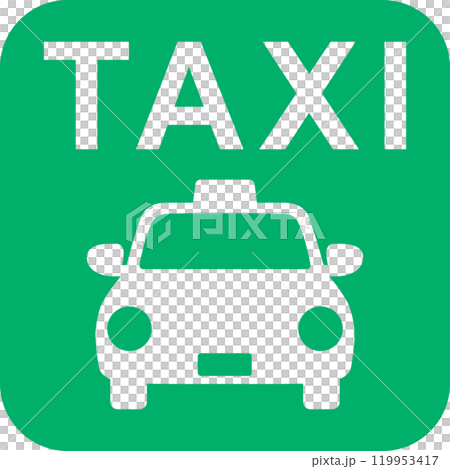 出租車圖標 出租車圖標 119953417