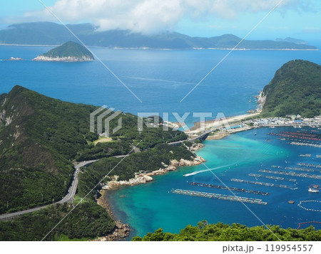 大堂山展望台から見た柏島 大堂山展望台から見た柏島 119954557