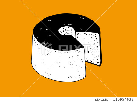 シフォンケーキのイラスト 119954633