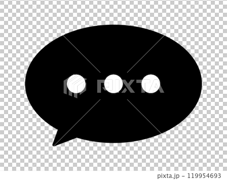 Message icon (comment mark) 119954693