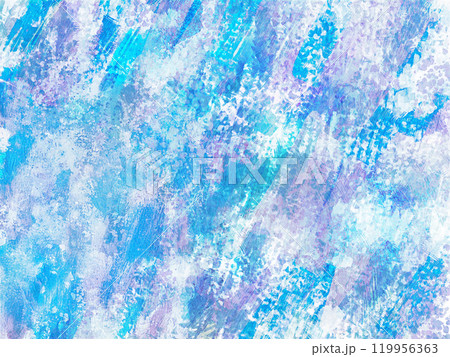 水彩風のグランジテクスチャ(青・紫) 水彩風のグランジテクスチャ(青・紫) 119956363