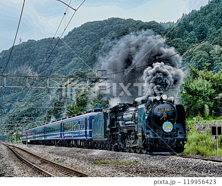 上越線の蒸気機関車 119956423