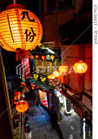 台湾の九份 119957410