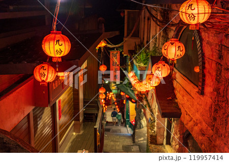 台湾の九份 台湾の九份 119957414