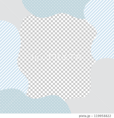 くすんだ色合いのやわらかな感じのフレームイラスト背景素材 くすんだ色合いのやわらかな感じのフレームイラスト背景素材 119958822