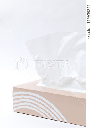 ティッシュ, 箱ティッシュ, ちりかみ, 生活, 生活用品, ティッシュペーパー, 日用品, 日常品 119959231