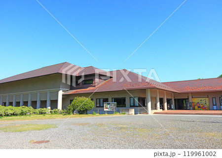 長野県長野市、長野市立博物館の風景 長野県長野市、長野市立博物館の風景 119961002