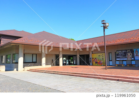 長野県長野市、長野市立博物館の風景 長野県長野市、長野市立博物館の風景 119961050