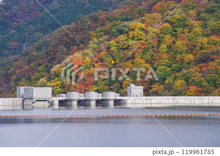 秋の八ッ場ダム 119961785