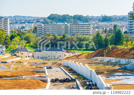 八王子市街を見渡す高台の造成地 119962222