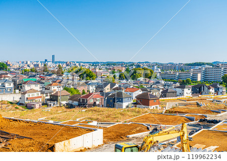 八王子市街を見渡す高台の造成地 八王子市街を見渡す高台の造成地 119962234