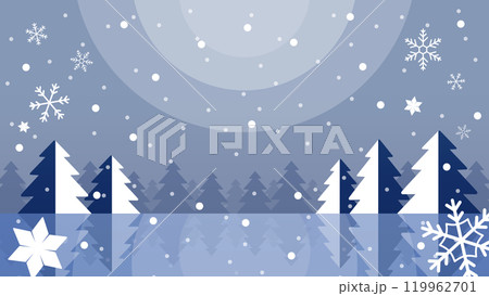 冬の森の夜 冬の森の夜 119962701