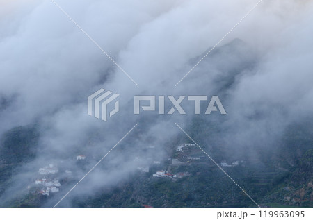 Landscape in the Tejeda Caldera. Landscape in the Tejeda Caldera. 119963095