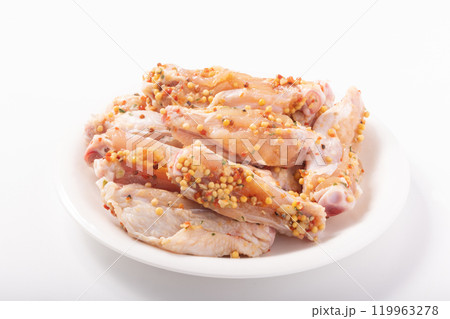 (国産)若鶏チキン スペアリブ(スパイス焼き) (国産)若鶏チキン スペアリブ(スパイス焼き) 119963278