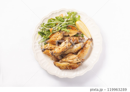 (国産)若鶏チキン スペアリブ(スパイス焼き) (国産)若鶏チキン スペアリブ(スパイス焼き) 119963289