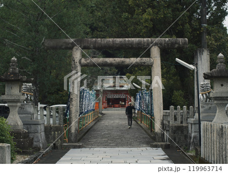 阿須賀神社の鳥居 119963714