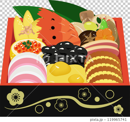 New Year dishes New Year dishes 119965741