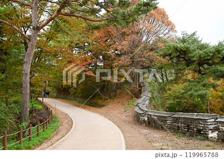 世界遺産/南漢山城　秋の散策路 【韓国/京畿道】 119965788